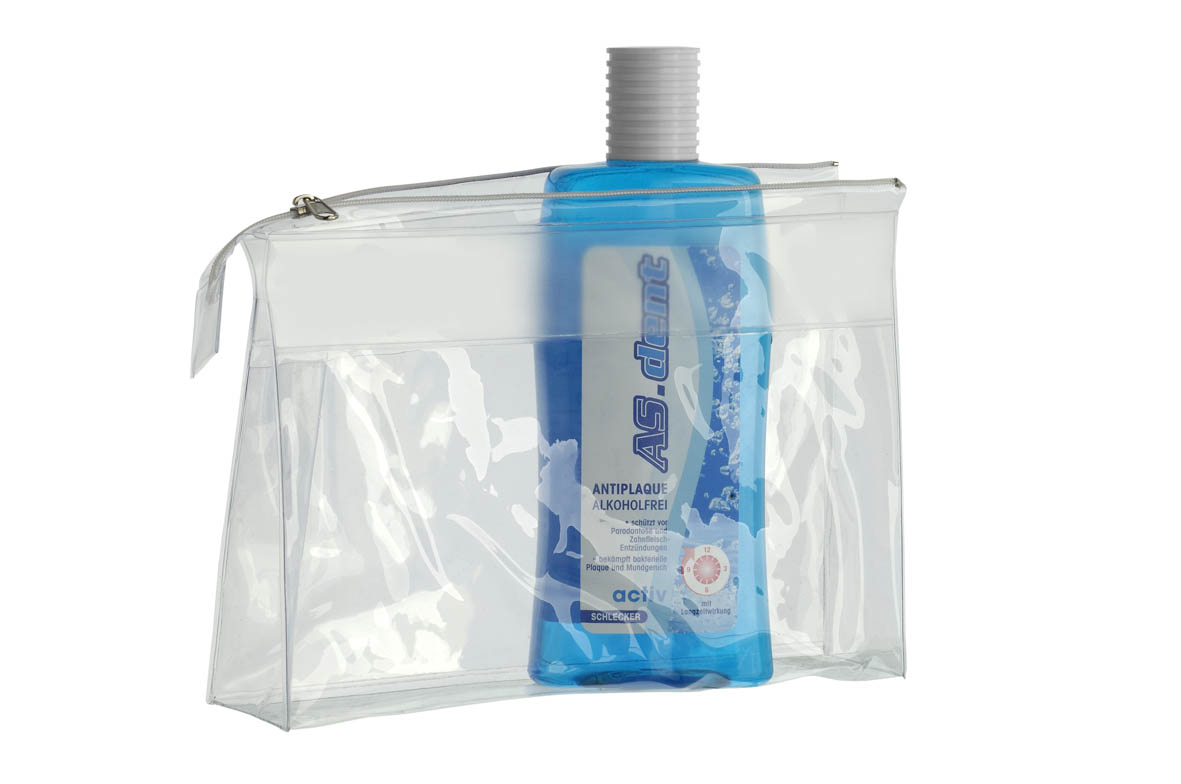TRANSPARENTER BEUTEL L-PLUS 24 x 16cm -