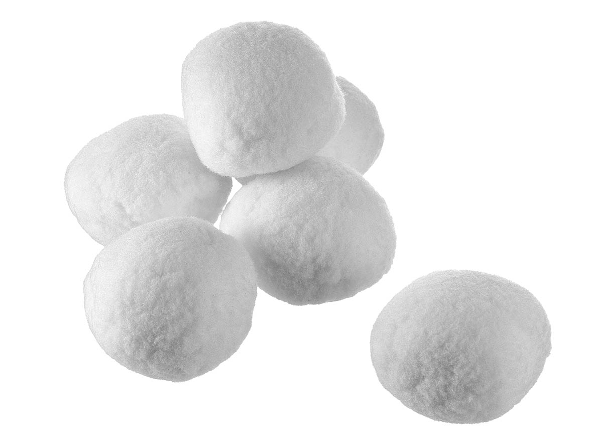INDOOR SCHNEEBALLSPIEL 6er Set -