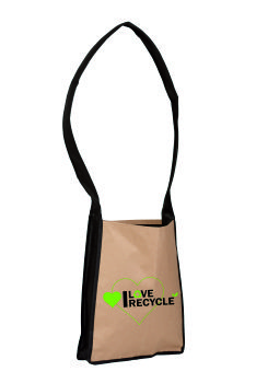 I LOVE RECYCLE - HOP ON BAG -