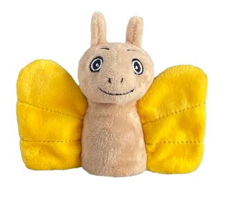 rPET PLÜSCH FINGERPUPPE SCHMETTERLING -