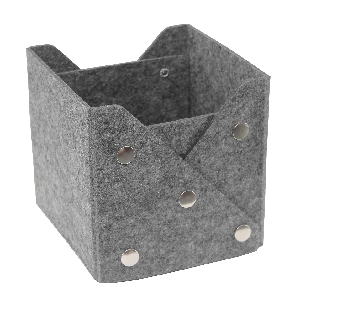 FALTBARE FILZ UTENSILIENBOX -